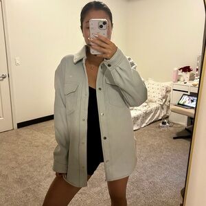 Abercrombie and Fitch Baby Blue Jacket